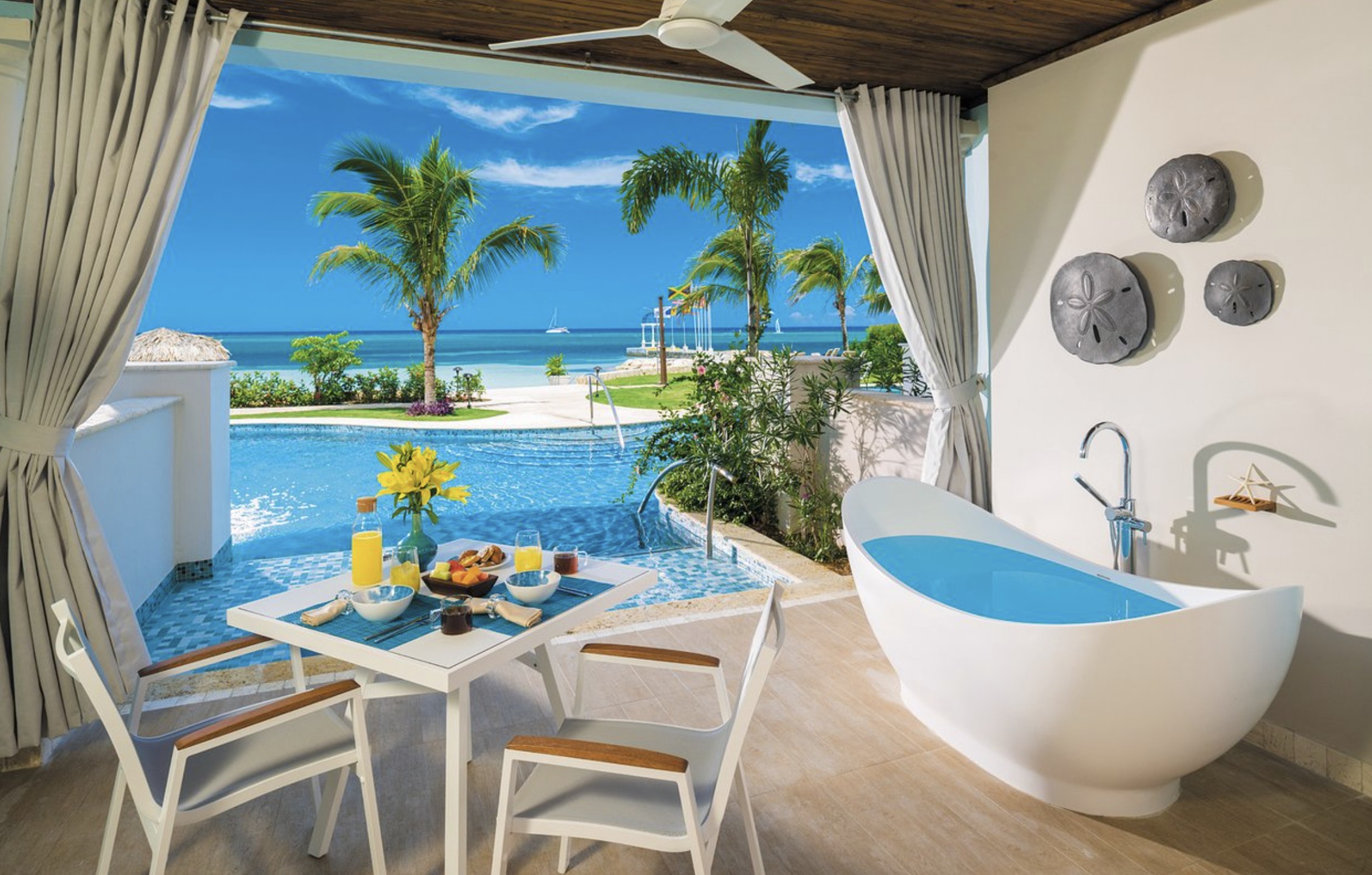 Sandals Montego Bay Swim Up Room